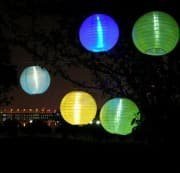 Napelemes LED lampionok - 20 cm