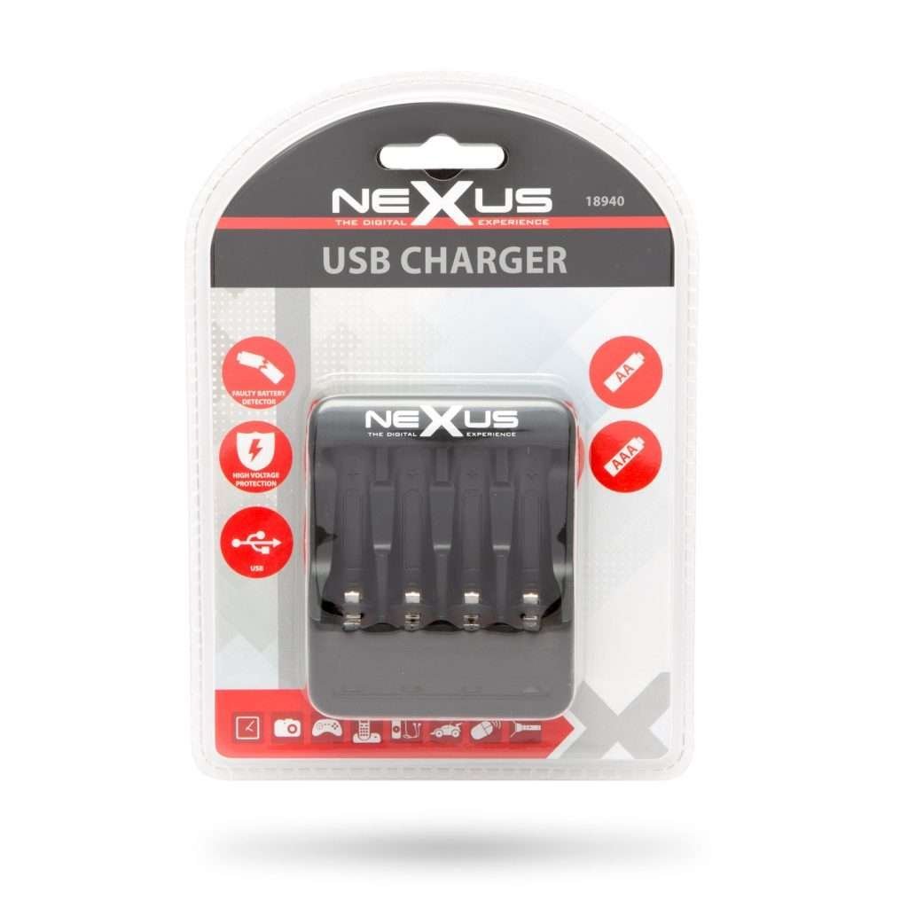 Akkumulátor töltő - USB 3 Akkumulátor töltő - USB - Image 3