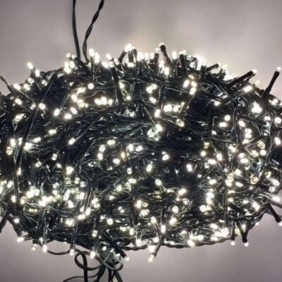 kültéri szikrázó fényfüzér 1000 led izzóval