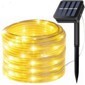 szolár fénycső 100 LED 10 méter