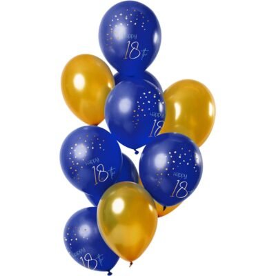 Happy Birthday 18 lufi szett 30 cm - 12 db