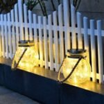 Szolár üveg dekorációs kerti fény 20 LED