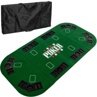 Póker asztallap 160 x 80 cm – zöld