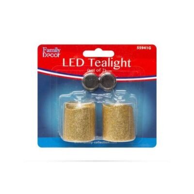 LED gyertya piros