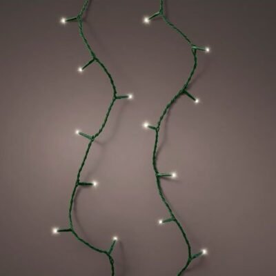 18,7 m kültéri fényfüzér meleg fehér 250 LED