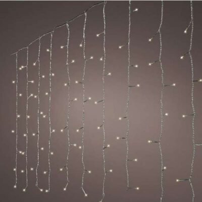 LED fényfüggöny meleg fehér üldöző effekt, 2,25 x 3 m (480 LED)