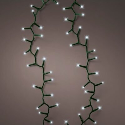 LED fényfüzér 45m (2000 LED), hideg fehér