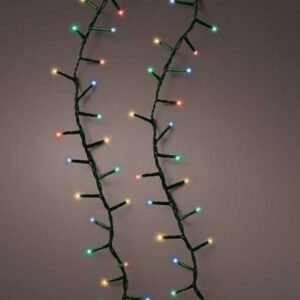 LED-es fényfüzér 22,5m (1000 LED), színes