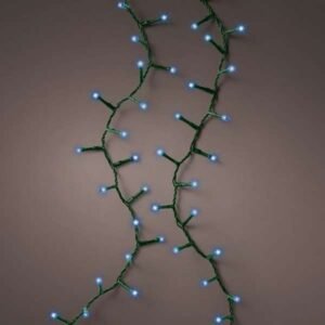 LED kültéri fényfüzér 34m (1500 LED), kék