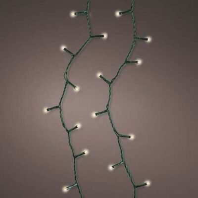 LED fényfüzér 4,95m (100 LED) meleg fehér, 8 funkció BUDGET