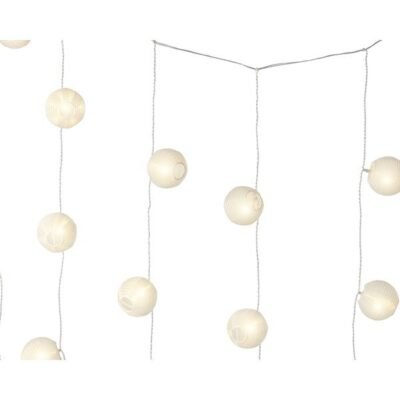 LED fényfüzér napernyőhöz (40 LED), meleg fehér