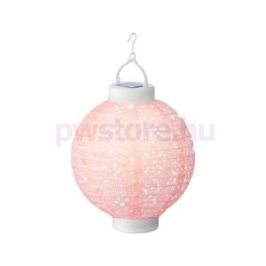 napelemes lampion pink 20 cm