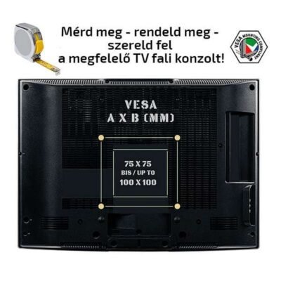 Univerzális fali TV tartó fali konzol