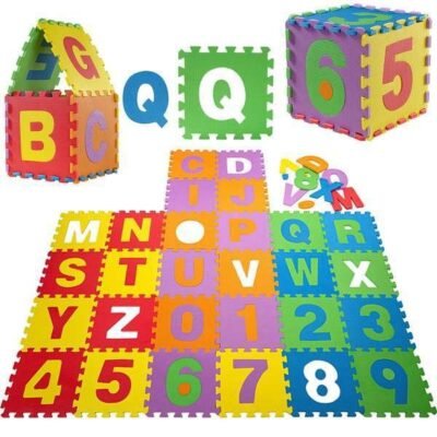 86 részes gyerek puzzle játekszőnyeg szivacs