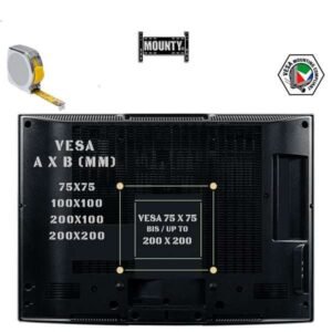 TV tartó konzol VESA 10 kg 32”-46”
