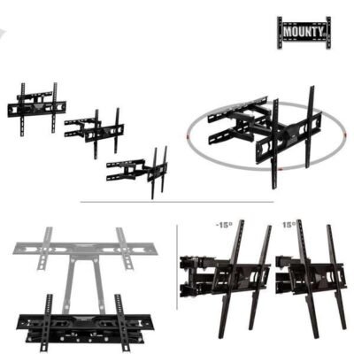 TV tartĂł konzol VESA 100 kg 32â-86â