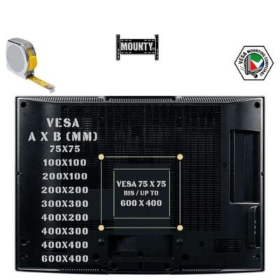 TV tartó konzol VESA 100 kg 40”-86”