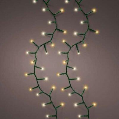 LED fényfüzér 34m (1500 LED), meleg fehér és klasszikus meleg fehér, dimmelhető