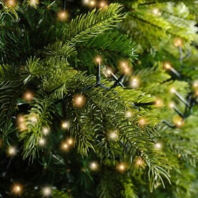 LED fényfüzér 34m (1500 LED), meleg fehér és klasszikus meleg fehér, dimmelhető – 4. kép