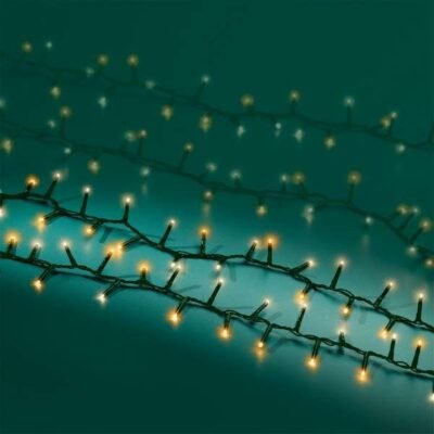 LED fényfüzér 34m (1500 LED), meleg fehér és klasszikus meleg fehér, dimmelhető – 2. kép