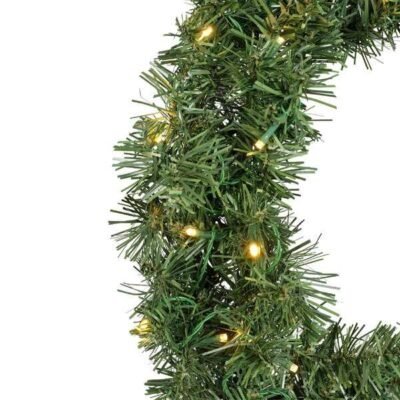 LED karácsonyi koszorú 35 cm – 3. kép