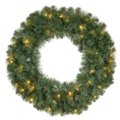 LED karácsonyi koszorú 60 cm – 2. kép